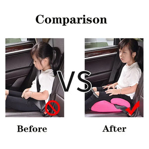 Baby Car Seat Booster Mat Safe Seat Sturdy Children Baby Increased Seat Pad Non-slip Booster Seat Fit 6-12 Year Auto Accessory