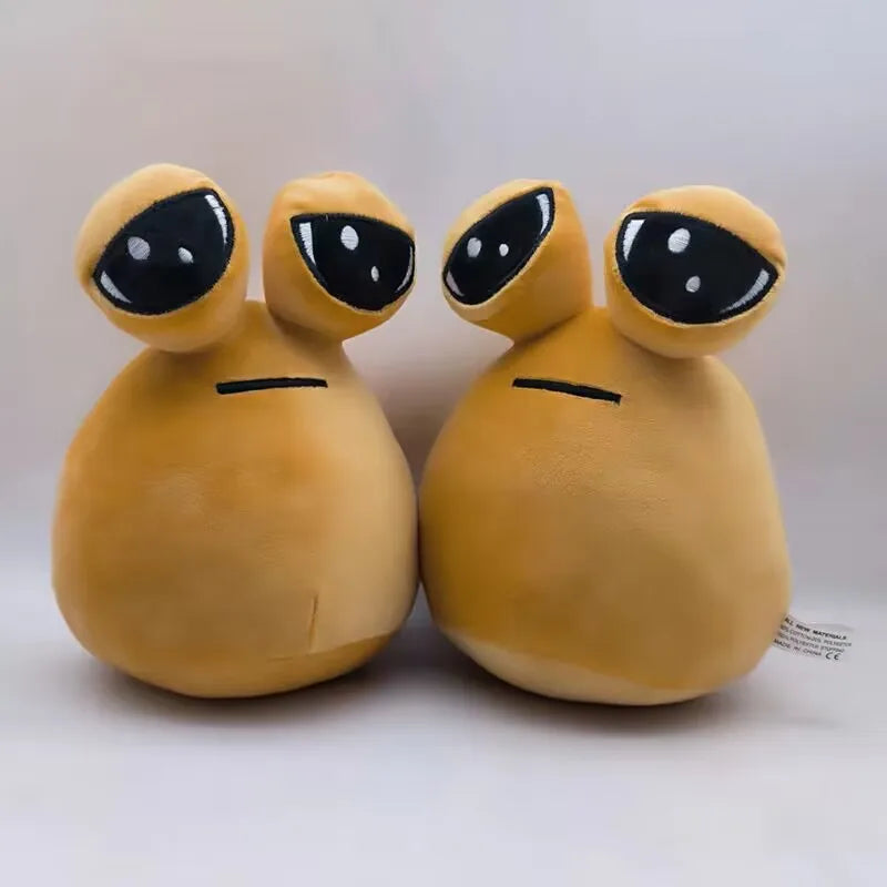 22cm Hot Game My Pet Alien Pou Plush Toy Furdiburb Emotion Alien Plushie Stuffed Animal Pou Doll Birthday Christmas Gift