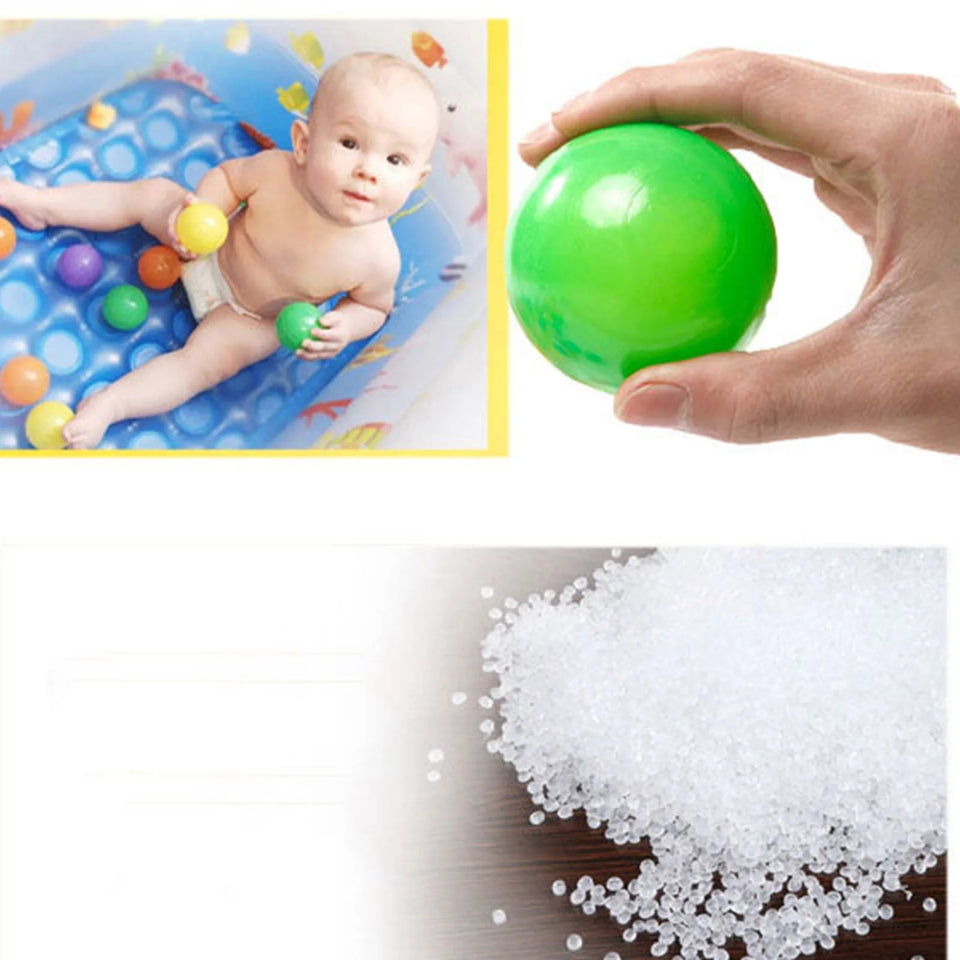 100Pcs 55MM Baby Plastic Balls Water Pool Ocean Ball Games for Children Swim Pit Play House Outdoors Sport Ball Tents Baby Toys