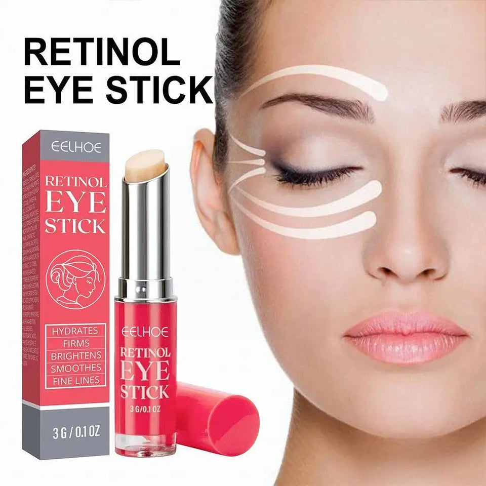 3g Retinol Eye Cream Lighten Dark Circles Puffiness Firm Skin Instant Eye Repair Serum Stick For Female Women Skin Care Q1L1