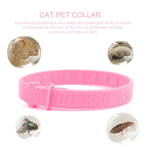 Anti Flea Cat Collar Ticks Control Cat Necklace Adjustable Lead Flea Collar For Cats Goods For Cats Pet Supplies Cat Accessories