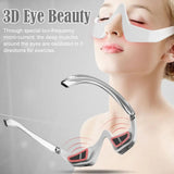 3D Eye Beauty Instrument EMS Micro-Current Pulse Eye Massager Device For Eye Bags, Dark Circles, Eye Fatigue, Wrinkles Removal