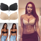 Invisible Strapless Adhesive Stick Women Bra Strapless Push Up Bras Women Sexy Backless Lingerie Seamless Silicone Bralette Underwear