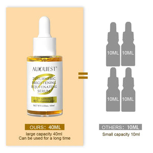 AUQUEST Dark Spot Serum Hyaluronic Acid Whitening Vitamin C Face Serum Turmeric Collagen Facial Skin Care Beauty