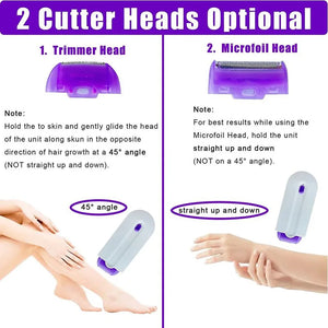 USB Rechargeable Women Epilator Portable Hair Removal Tool Rotary Shaver Body Face Leg Bikini Lip Depilator