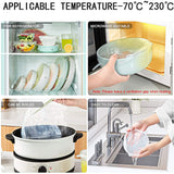 6PCS Adaptable Lid Silicone Cover Food Caps Elastic Stratchy Fresh Microwave Lids Stretch Silicone Cover For kitchen accessories