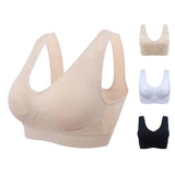 Breathable Women Bra Tops Hollow Out Sports Bras Gym Running Fitness Yoga Bra Sportswear Padded Push Up Sports Tops