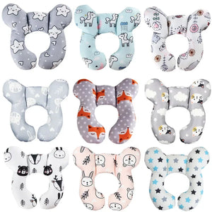 New Baby Pillow Protective Travel Baby Car Seat Head Neck Support Pillows Newborn Children U Shape Headrest Toddler Cushion 0-3 Years