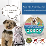 Adjustable Dog Cat Collar Pest Control Protect Rubber Flea Killer Flea Tick Prevention Anti-mosquito Insect Pet Cat Accessories