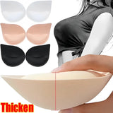 3D Push Up Women Bra Pads Inserts Women Underwear Small Breast Lift Breathable Sponge Padded Bra Pad Lining Swimsuit Bra Insert