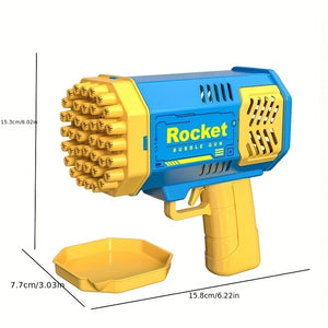 40 hole handheld fully automatic space light bubble machine electric children's toys without battery without  bubble water