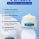 Retinol Face Cream Anti-Aging Wrinkle Whitening Moisturizing Improve Fine Lines Firming Lifting Facial Skin Care