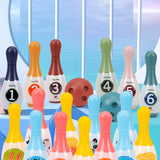 2023 Bowling Set Education Toys For Kids Toddlers Animal Number Learning  Indoor Outdoor Sports Games Toys for Kids Baby Gift