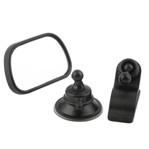 Safety Car Back Seat Baby View Mirror Suction Clip-On Adjustable Baby Rear Convex Mirror Car Baby Kids Monitor Car Accessories