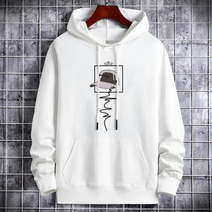 Anime Hoodie Men Clothing Winter Cotton T Shirts Oversized Long Sleeve Coats Tracksuit Men Hip Hop Sweatshirts Jackets Sweater