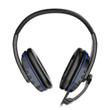 Headphones 3.5mm Wired Gaming Headset Earphones Music For PS4 Play Station 4 Game PC Chat computer With Microphone