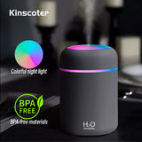 300ml H2O Air Humidifier Portable Mini USB Aroma Diffuser With Cool Mist For Bedroom Home Car Plants Purifier Humificador