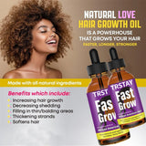 Anti Alopecia Oil Hair Growth Essential Oils for Black Women Essence Anti-Hair Loss Hair Serum for Thinning Hair Thickening