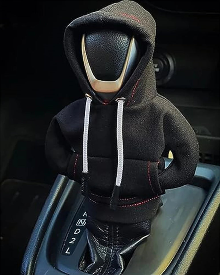 Hoodie Car Gear Shift Cover Fashion Gearshift Hoodie Car Gear Shift Knob Cover Manual Handle Gear Sweatshirt Change Lever Cover