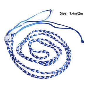 1.4m 2.0m Adjustable Pet Hamster Leash Harness Rope Gerbil Cotton Rope Harness Lead Collar for Rat Mouse Hamster Pet Cage Leash