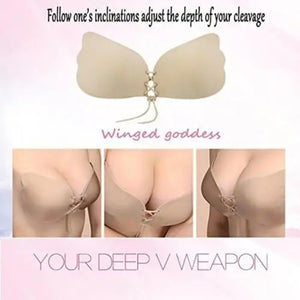 Invisible Strapless Adhesive Stick Women Bra Strapless Push Up Bras Women Sexy Backless Lingerie Seamless Silicone Bralette Underwear